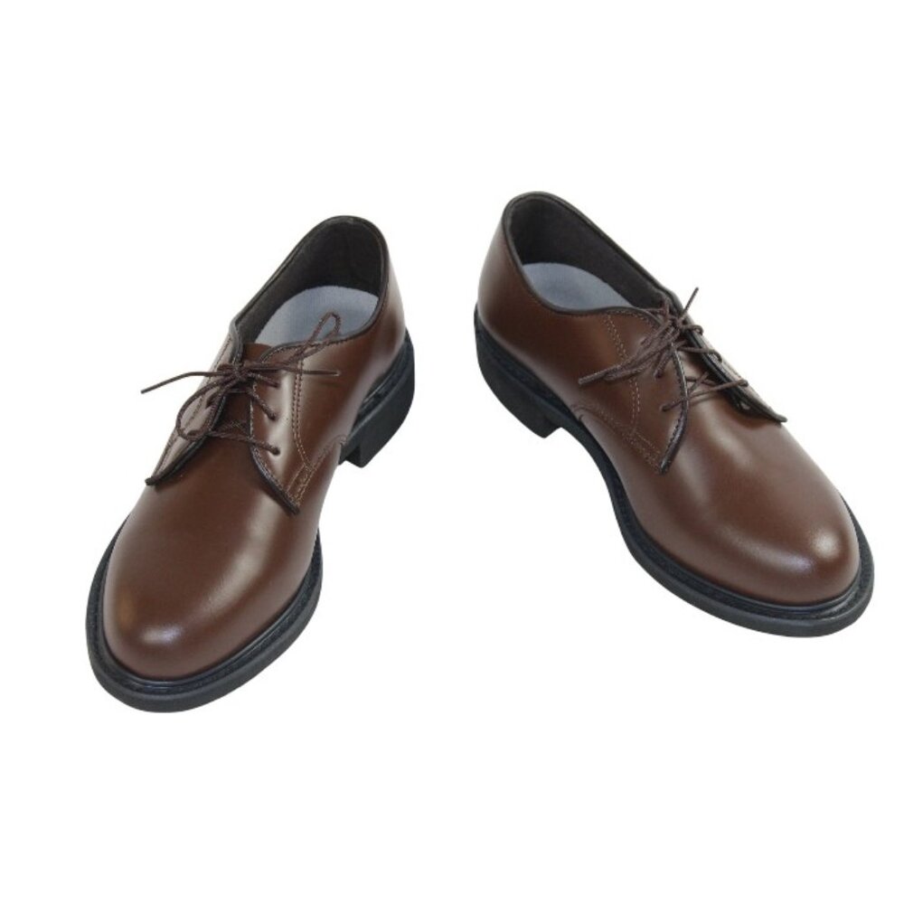 Capps Made USA Brown Leather Low Quarter Lace Up Oxfords Size 8.5 - Picture 5 of 9